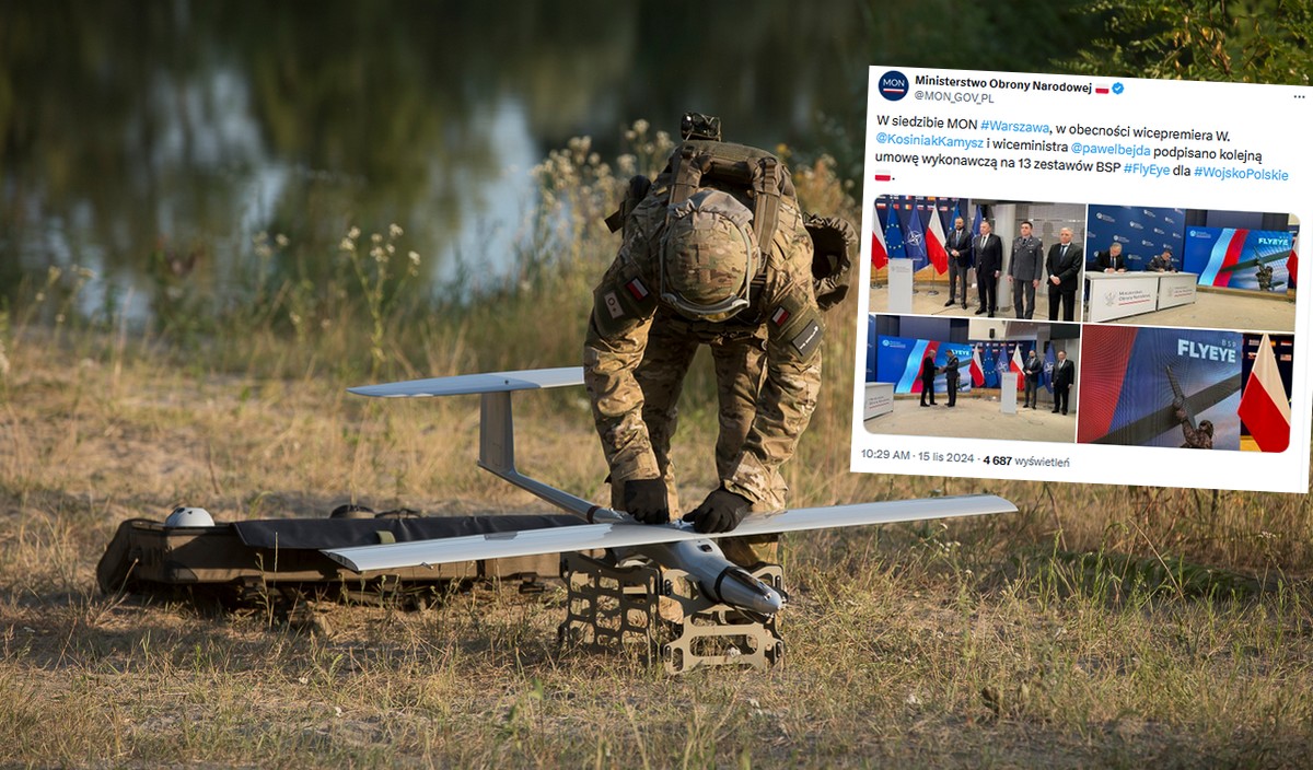 W 2025 roku armia rozszerzy się o Inspektorat Wojsk Dronowych, podpisano ważny kontrakt