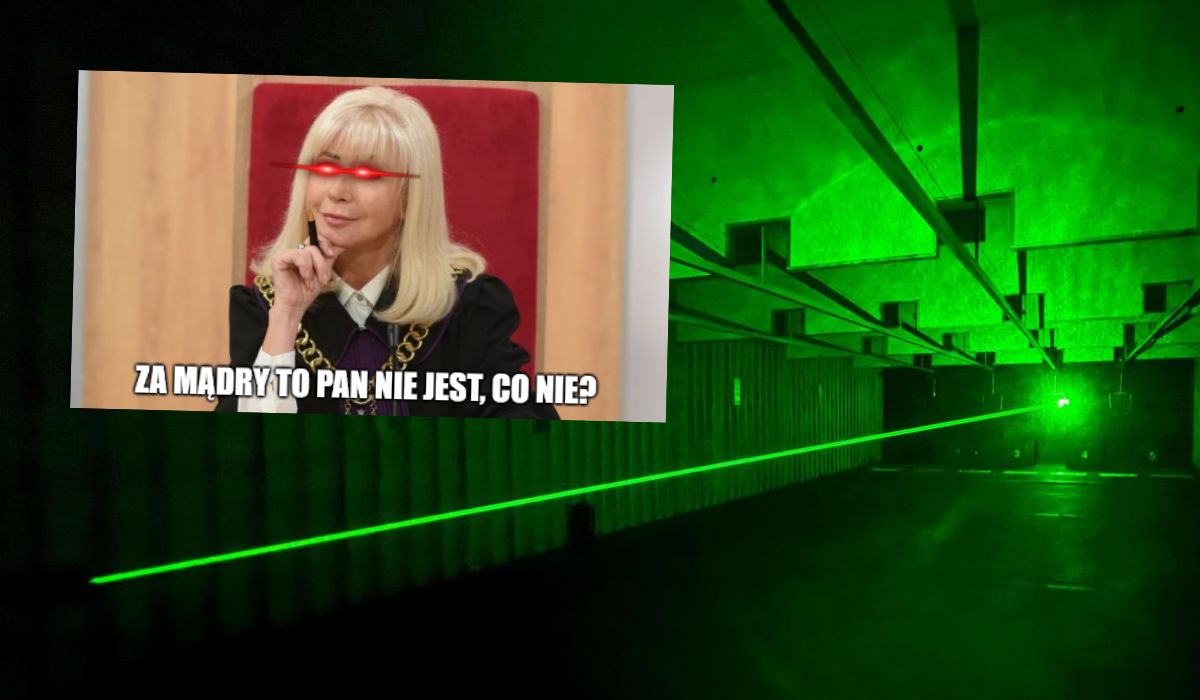 Dorosły chłop bawiący się w oślepianie pilotów laserem został zatrzymany i stanie przed sądem