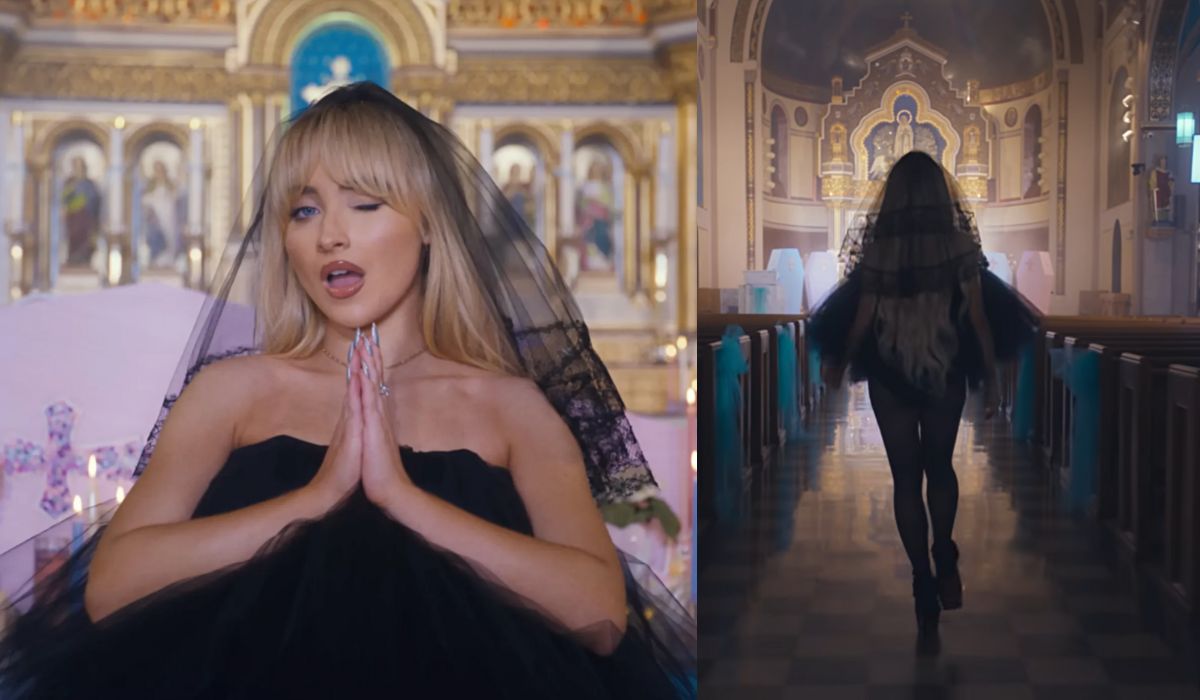 Ksiądz, który pozwolił Sabrinie Carpenter nakręcić teledysk w kościele, wyleciał z pracy