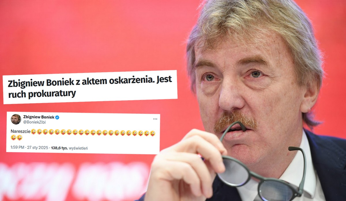 Zbigniew Boniek oskarżony przez prokuraturę o "wyrządzenie PZPN-owi szkody majątkowej wielkich rozmiarów"