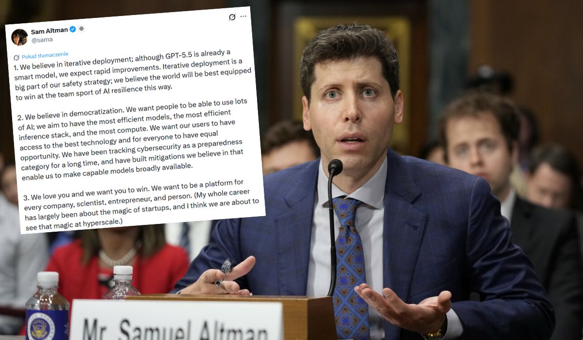Właściciel ChatGPT przekonuje klientów: wierzymy w demokrację, kochamy was i chcemy, żebyście wygrali