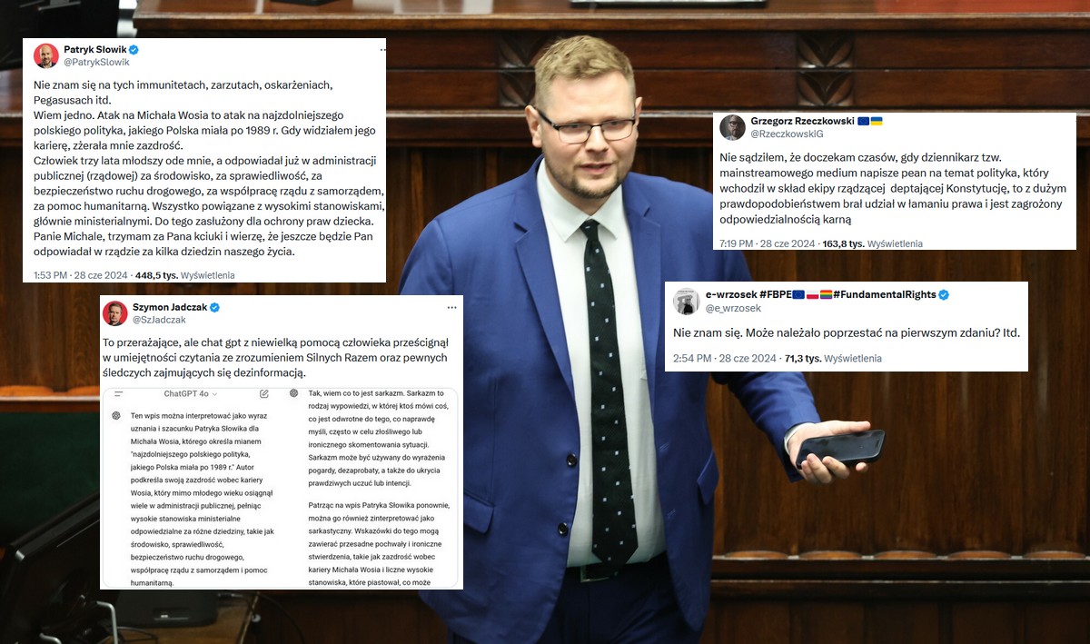 ChatGPT lepiej zrozumiał sarkastyczny wpis dziennikarza niż fani Koalicji Obywatelskiej