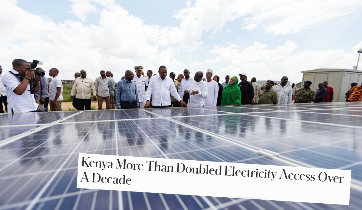 Kenia: w ciągu dekady dostęp do energii elektrycznej wzrósł ponad dwukrotnie