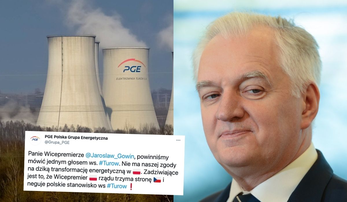 PGE pyta Gowina, dlaczego trzyma stronę Czech w sprawie Turowa