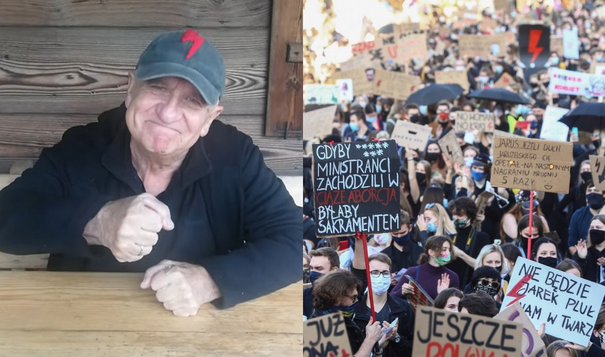 Pan Yapa żyje, jest zachwycony protestami i proponuje, żeby je*ać PiS