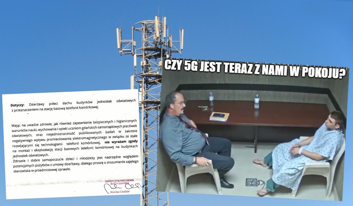 Władze Gdańska chcą chronić dzieci przed antenami 5G, chociaż akurat przed tym nie trzeba