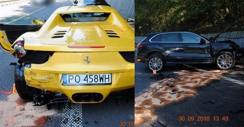 Jednym z piratów drogowych ze Słowacji jest syn znanej rodziny biznesmenów