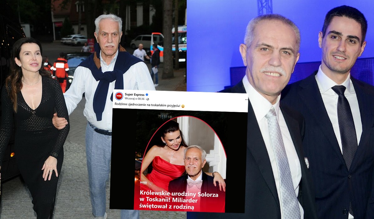 Dzieci Zygmunta Solorza są oburzone wyciekiem zdjęć z urodzin taty we Florencji