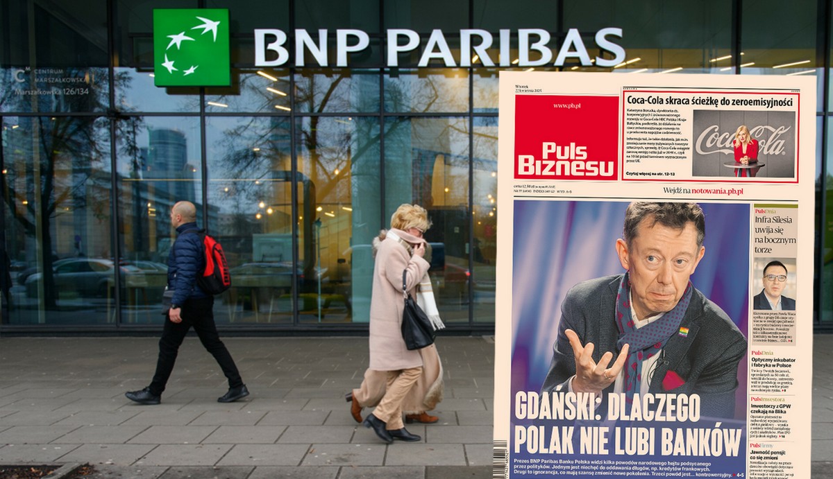Prezes BNP Paribas podzielił się wrażeniem, że Polacy nie lubią banków, jednym z powodów może być antysemityzm