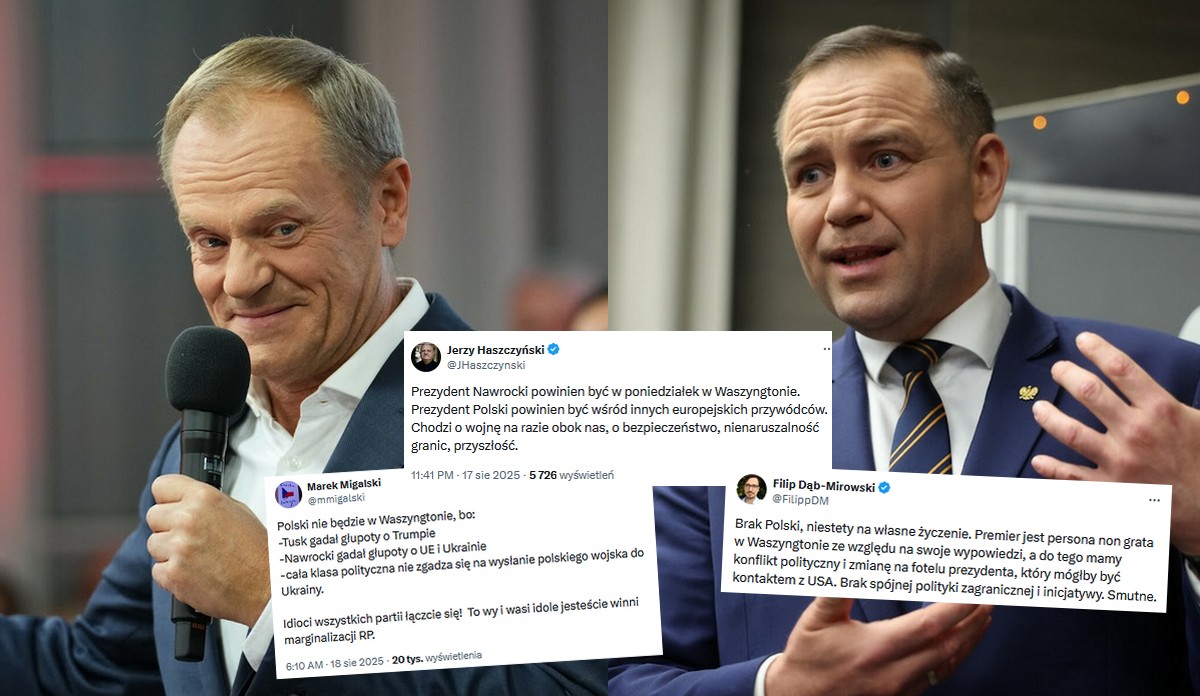 Rząd umywa ręce w sprawie rozmów z Trumpem w Waszyngtonie i twierdzi, że głównym reprezentantem Polski miał być prezydent