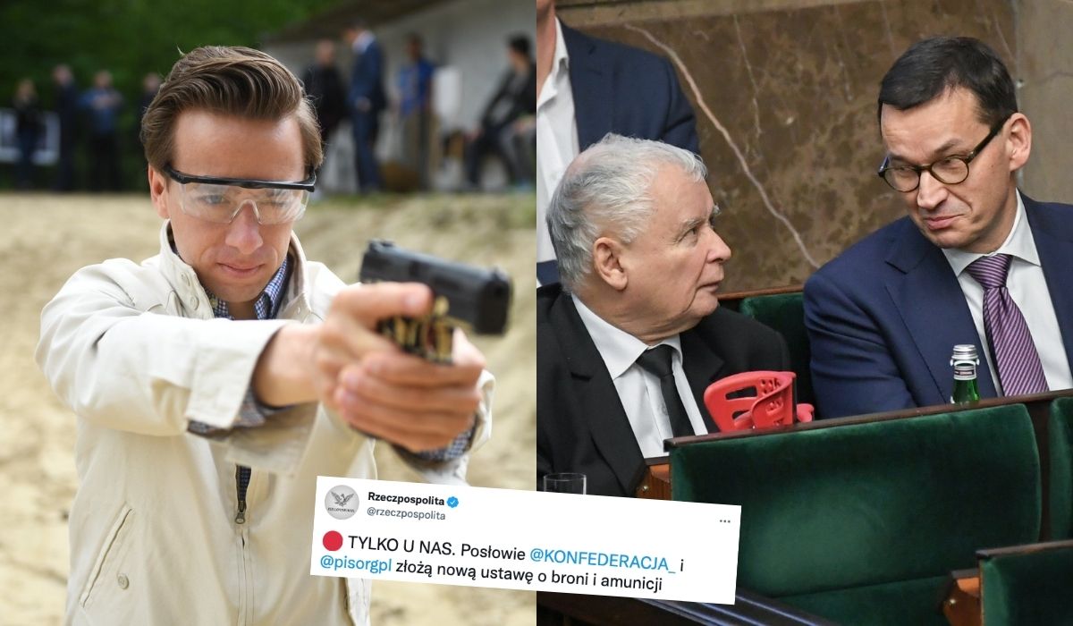 Konfederacja i PiS razem ku zmianie prawa, żeby łatwiej można było mieć dostęp do broni