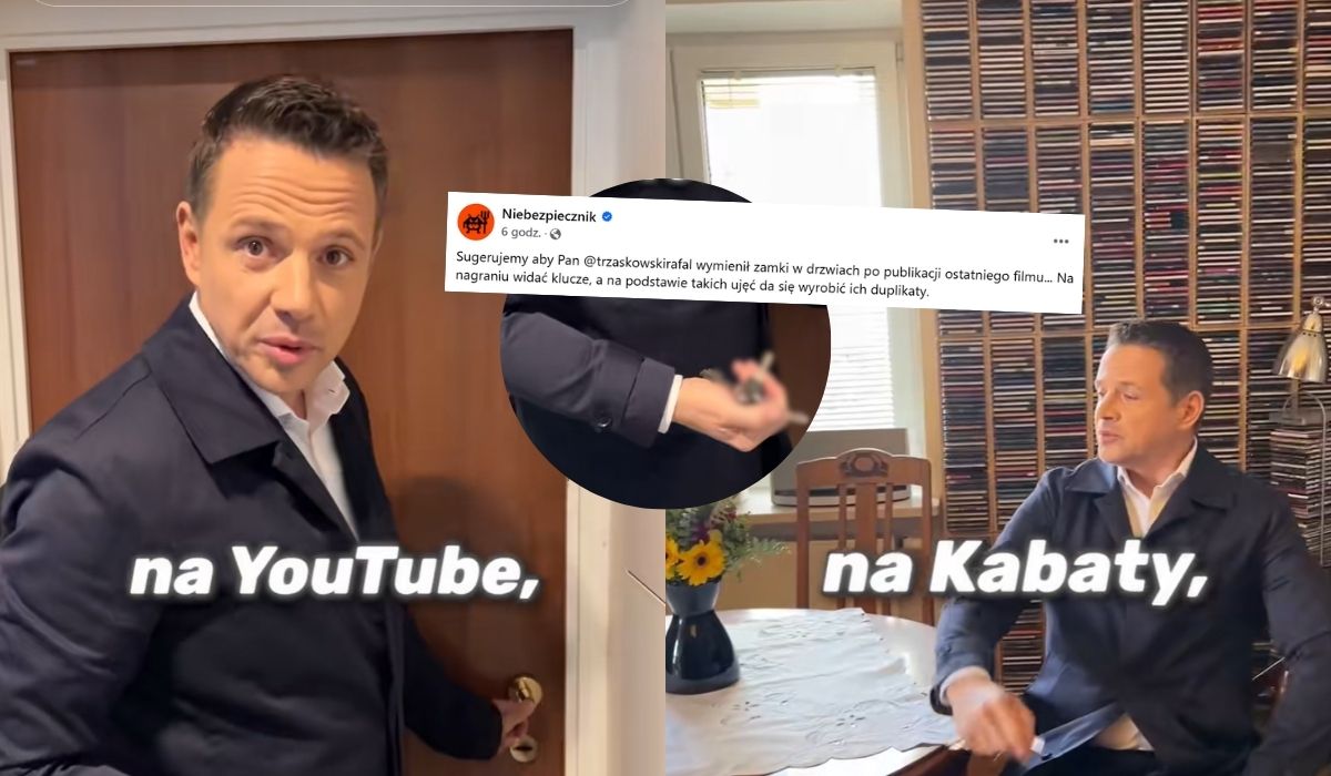 Eksperci radzą Trzaskowskiemu wymianę zamków, bo niechcący dał sygnał złodziejom