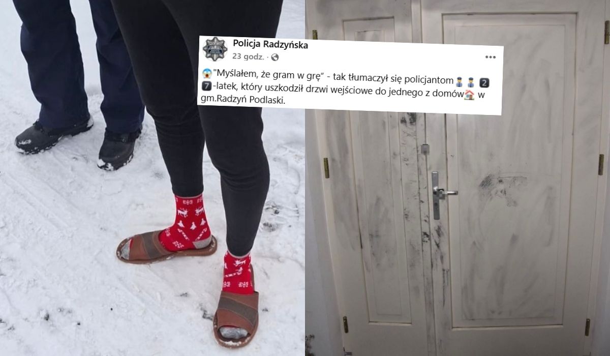 Radzyń Podlaski: chłop włamał się do czyjegoś domu, pojadł kiełbasy i poszedł spać, myślał, że "gra w grę"