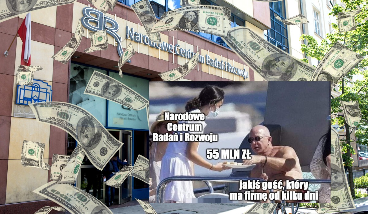 Narodowe Centrum Badań i Rozwoju twierdzi, że wcale nie dało 55 mln facetowi, który 10 dni wcześniej założył firmę