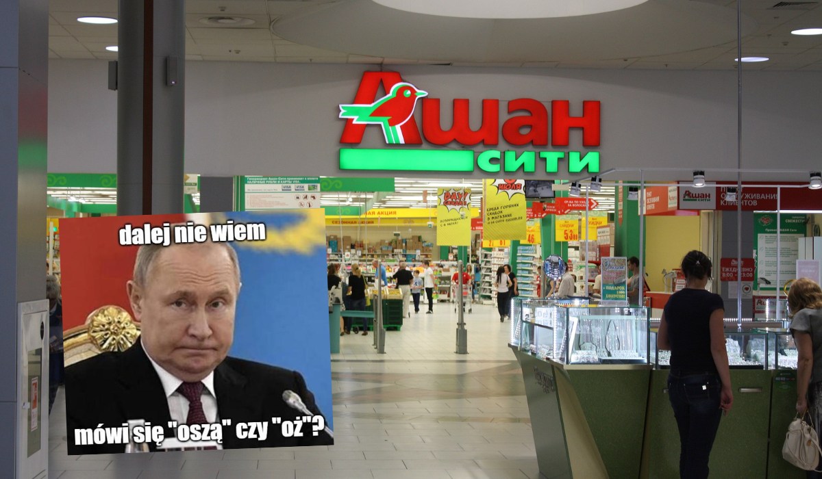 Sieci Auchan ruble nie śmierdzą i planuje dwa razy więcej sklepów w Rosji