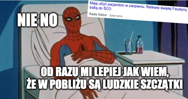 Kielce: do szpitala onkologicznego trafiły relikwie siostry Faustyny i od razu raźniej