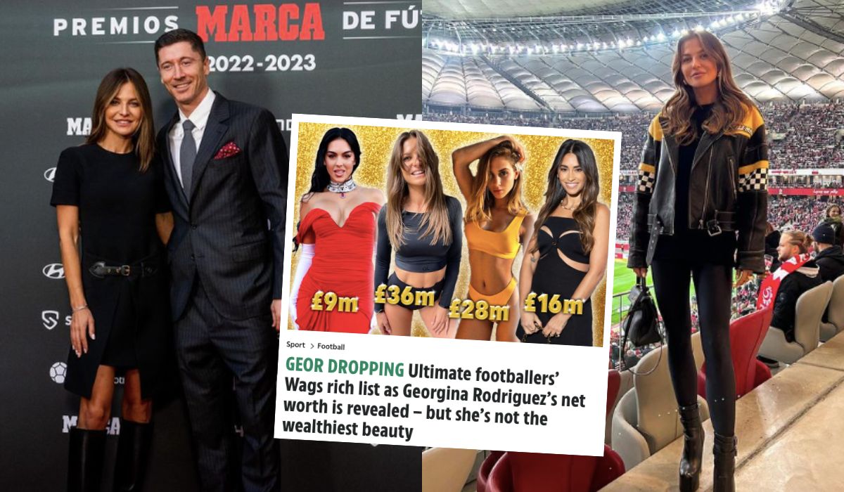 Anna Lewandowska w czołówce najbogatszych WAGs w zestawieniu The Sun