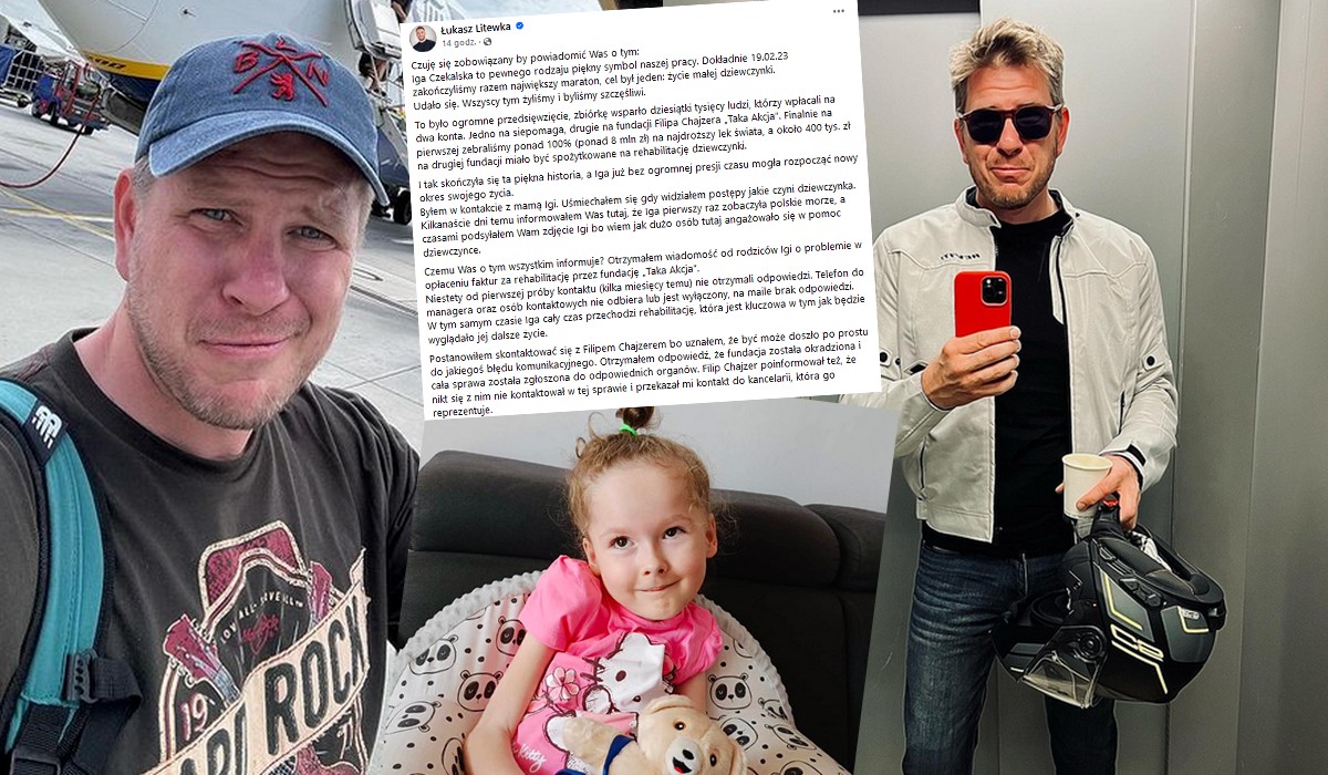 Poseł Litewka alarmuje, że fundacja Chajzera zawiodła i nie opłaca rehabilitacji dziewczynki, na którą zbierała