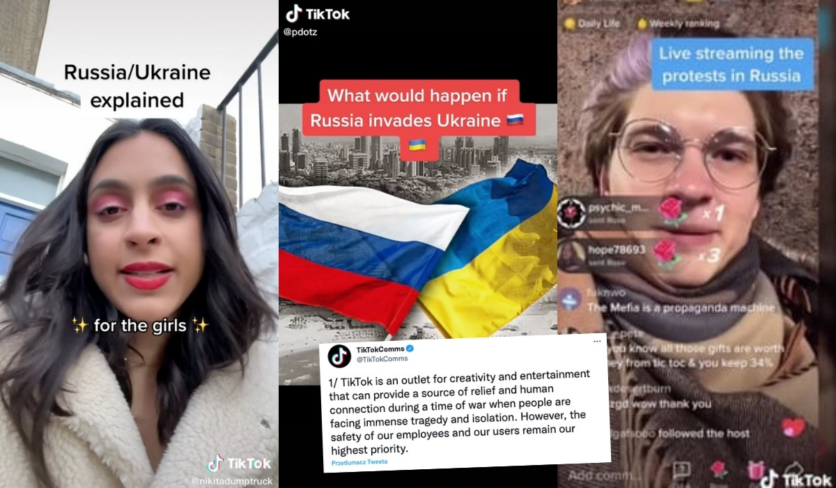 TikTok ogranicza działanie w Rosji w odpowiedzi na ustawę zakazującą mówienia prawdy o wojnie