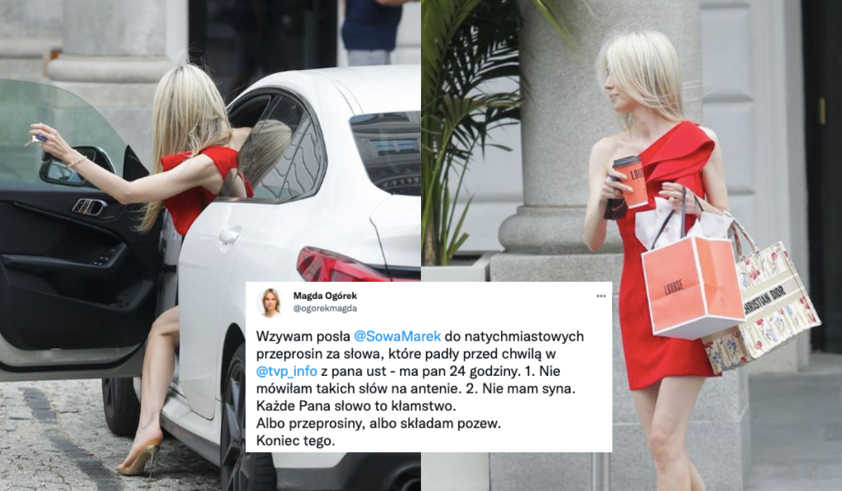 Ogórek żąda przeprosin od posła KO, bo ten wspomniał o jej torebce za 20 tys. zł