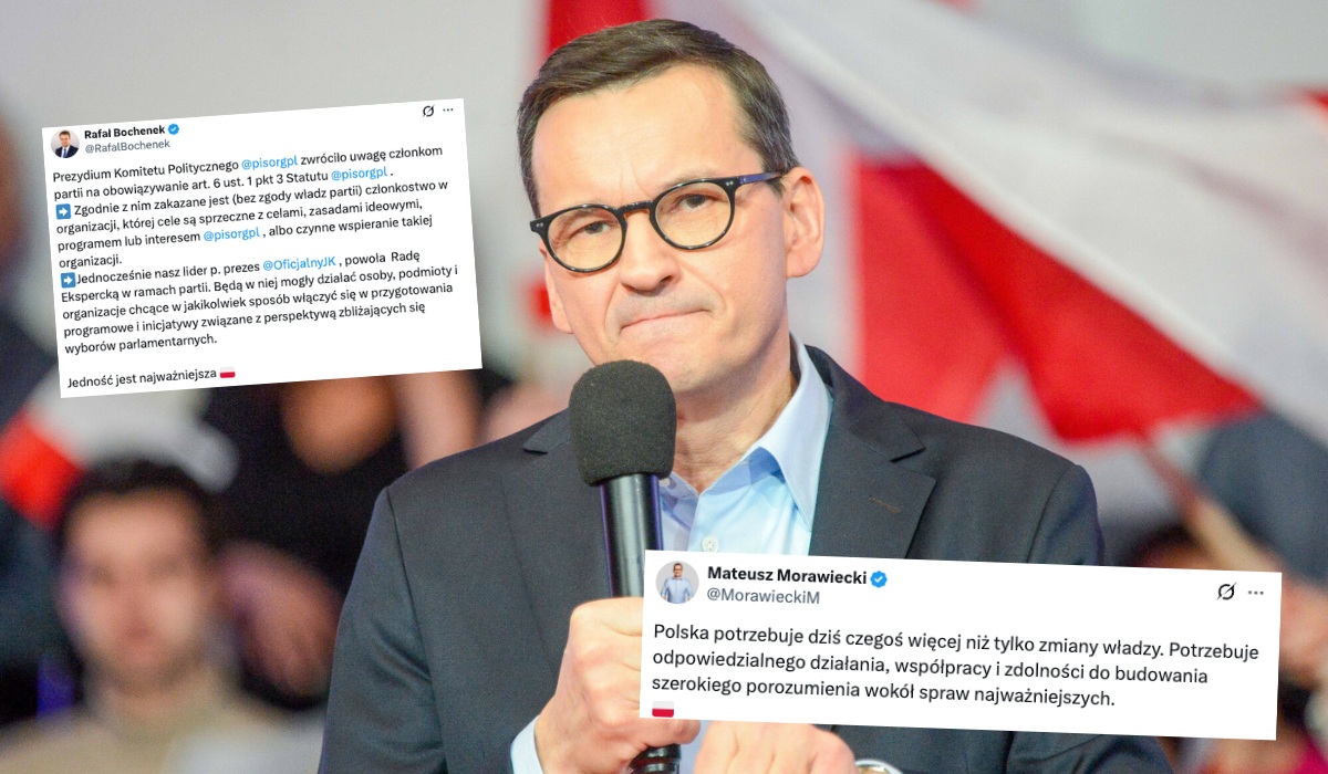 Morawiecki deklaruje, że mimo niechęci władz PiS, nie zrezygnuje ze swojego stowarzyszenia
