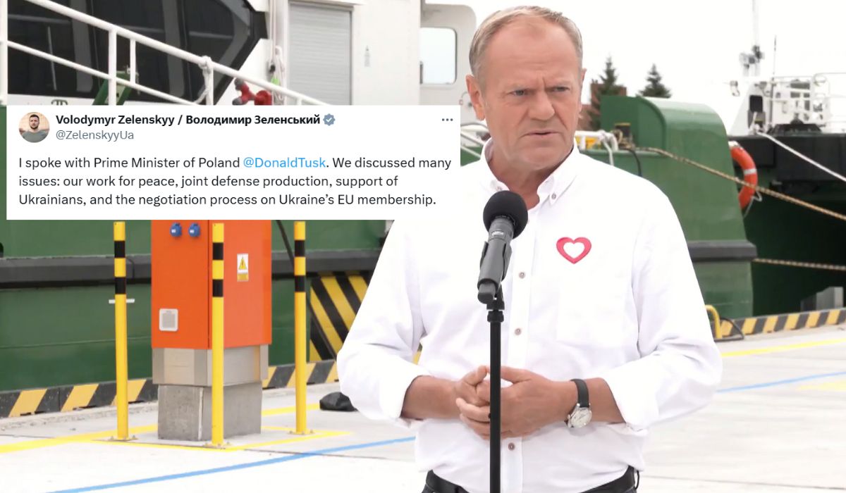 Tusk po rozmowach z Zełenskim: zamrożenie wojny w Ukrainie raczej wcześniej niż później