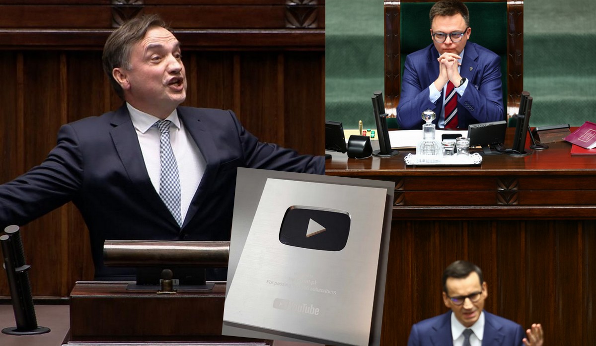 Sejm wystąpił do YouTube'a o przyznanie srebrnego przycisku, kanał ma już 336 tysięcy subskrybentów