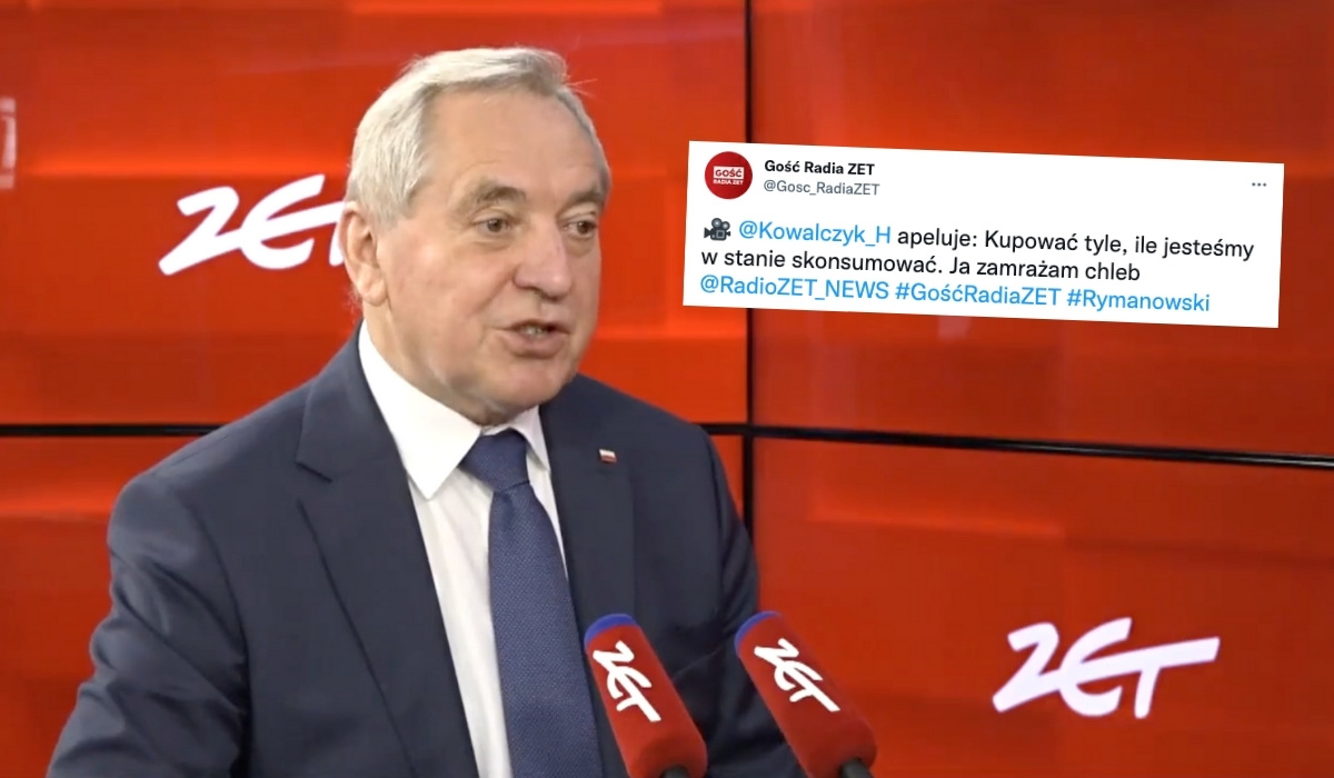 Wicepremier radzi, żeby kupować tyle, ile jesteśmy w stanie zjeść i dzieli się tajnikami zamrażania chleba