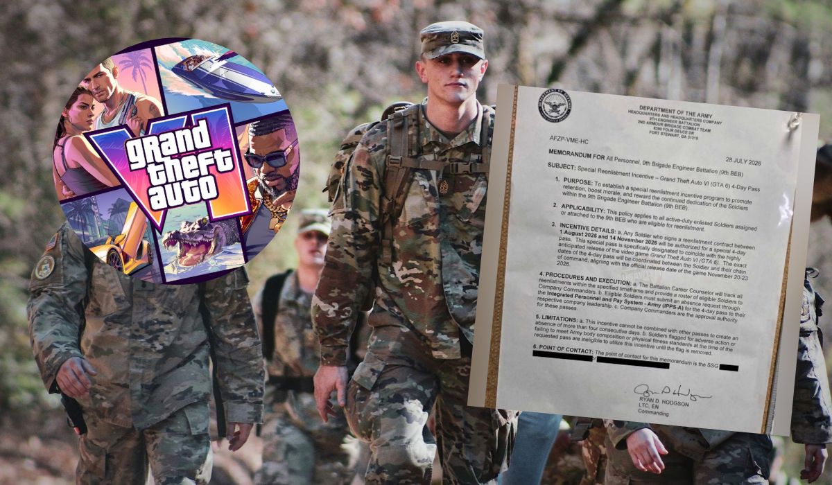 Amerykańska armia wprowadziła urlop na granie w GTA VI, ale pod warunkiem przedłużenia kontraktu