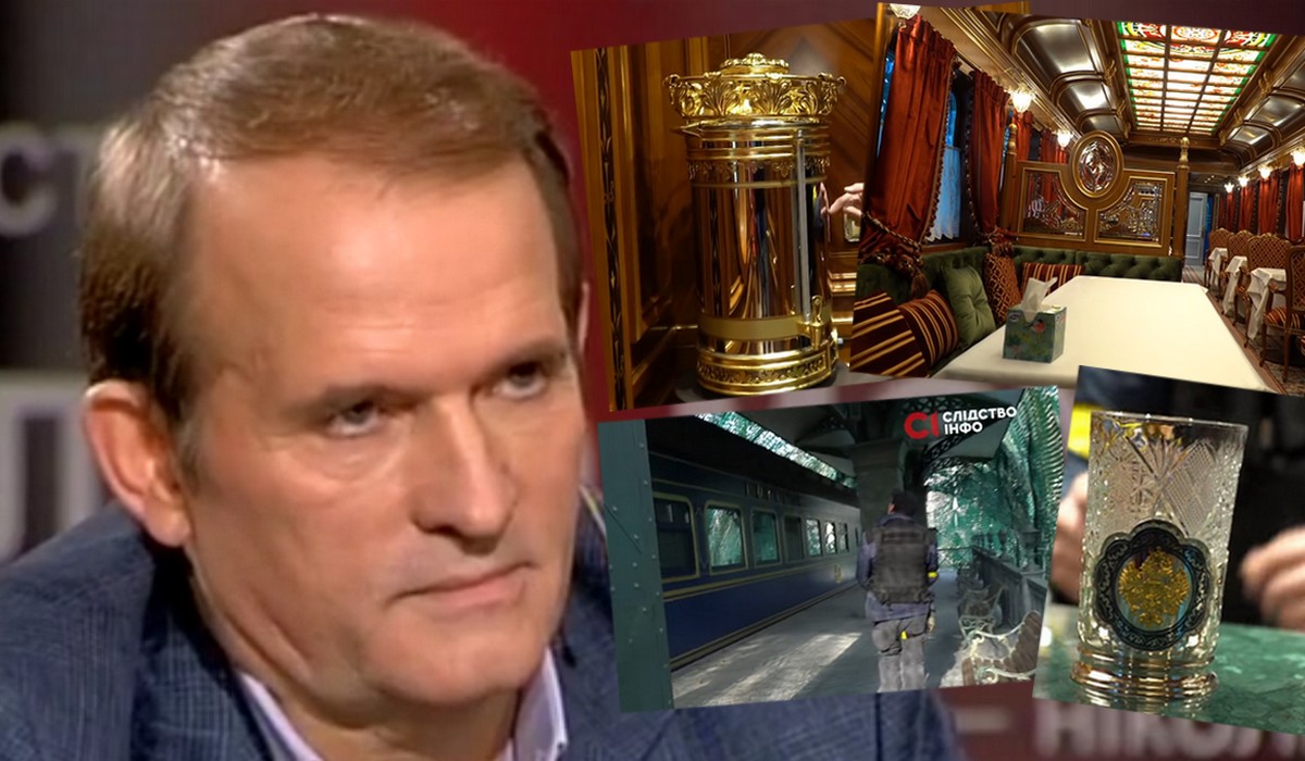 Ukraiński oligarcha, współpracujący z Putinem, jest tak bogaty, że ma własny peron kolejowy i wagon restauracyjny