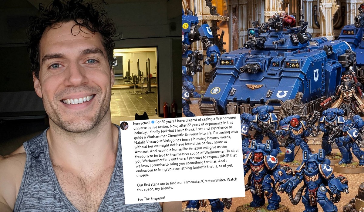 Cavill po opuszczeniu Wiedźmina i pechu z Supermanem przymierza się do zagrania w Warhammerze 40,000