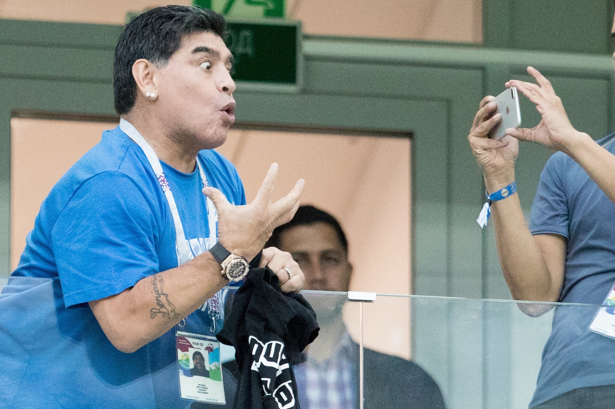 Co działo się z Maradoną podczas meczu z Nigerią?