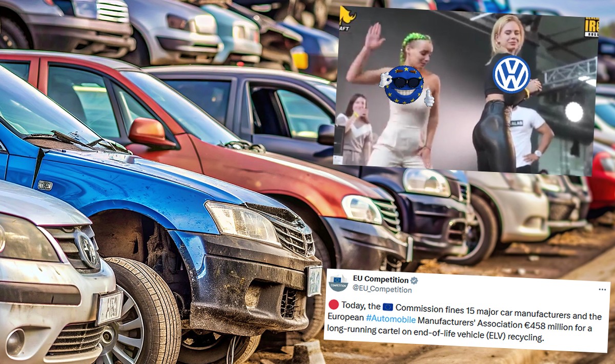 Producenci samochodów z gigantycznym karami od Komisji Europejskiej za zmowę recyklingową