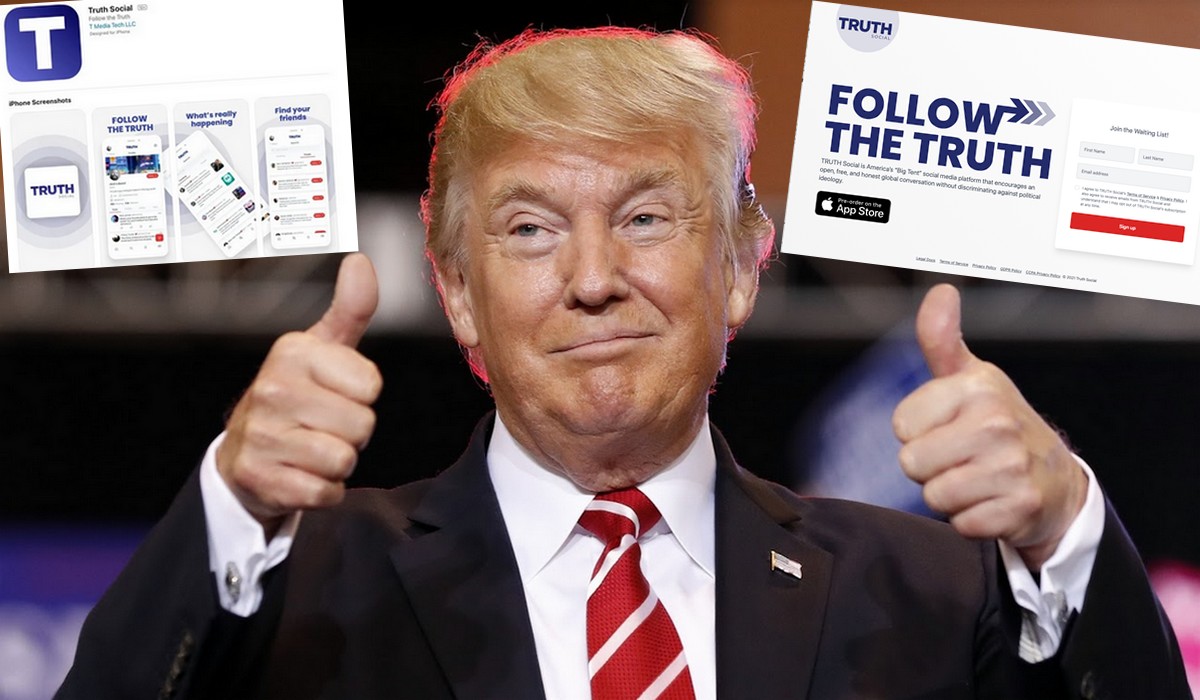 W lutym ma ruszyć "Truth Social", czyli medium społecznościowe Donalda Trumpa