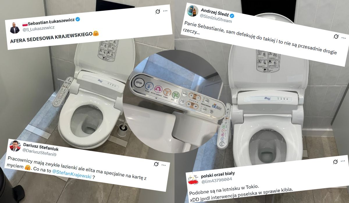 PiS oburzony luksusowym kibelkiem ujawnionym w Ministerstwie Rolnictwa
