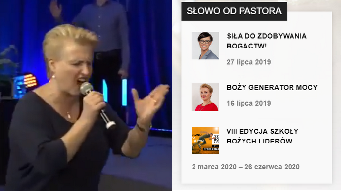 Warszawa: Kościół Chwały ostro połączył coaching i religię