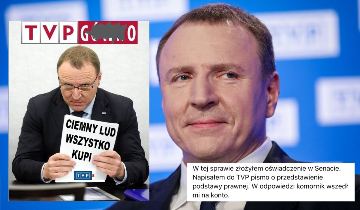 Senator Tyszkiewicz nie płaci abonamentu, bo nie chce się dokładać do TVP, teraz ma komornika na koncie