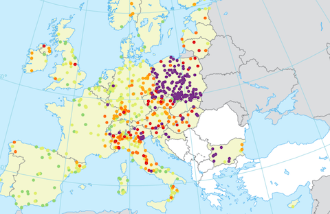 Polska na 1. miejscu w UE pod względem zanieczyszczonego powietrza