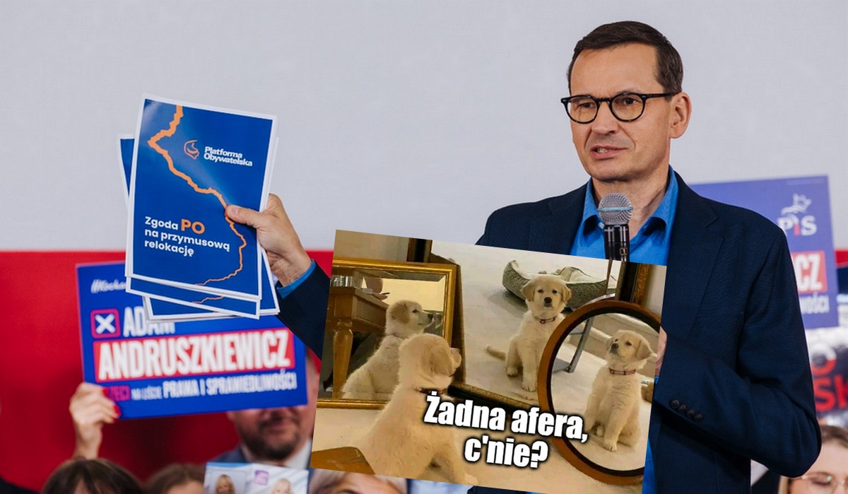 Premier Morawiecki oznajmia, że afera wizowa to nie afera i inni premierzy z takich się śmieją