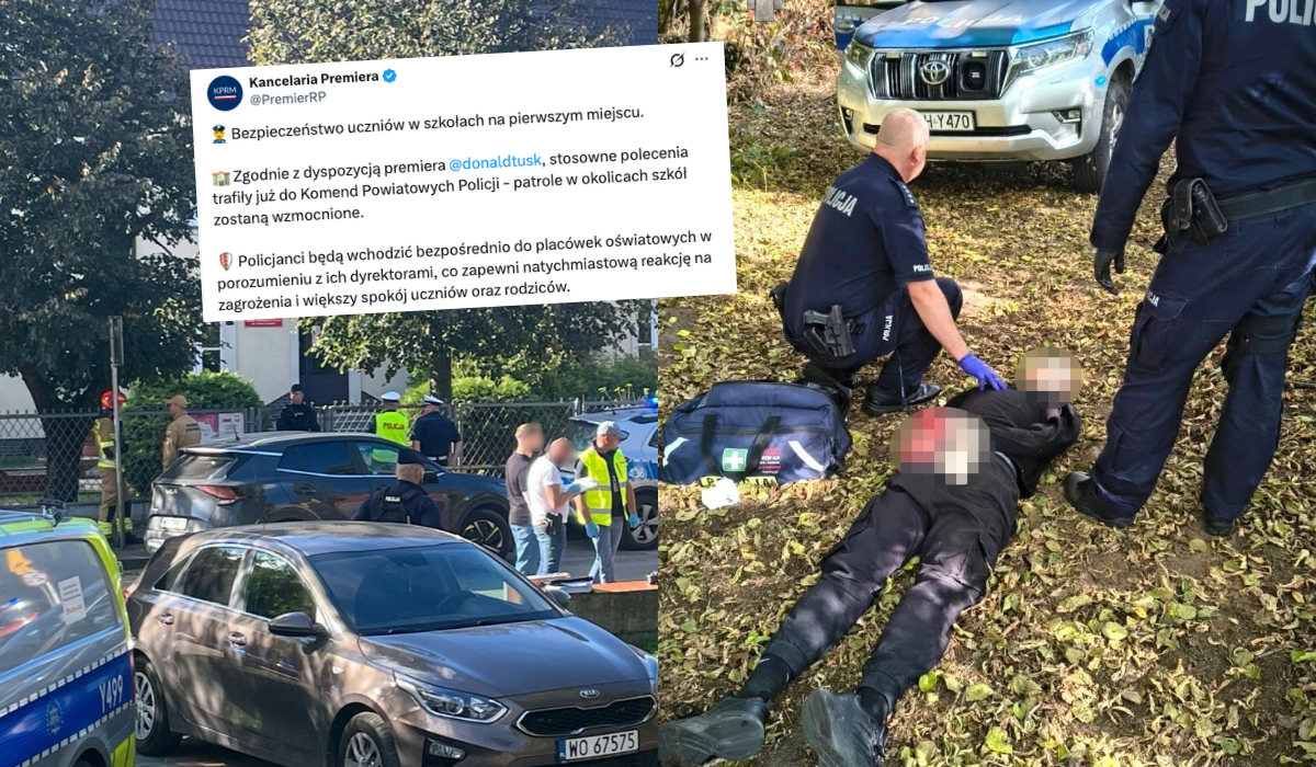 Policja sprawdza, czy ataki nożowników w szkołach były częścią internetowego wyzwania