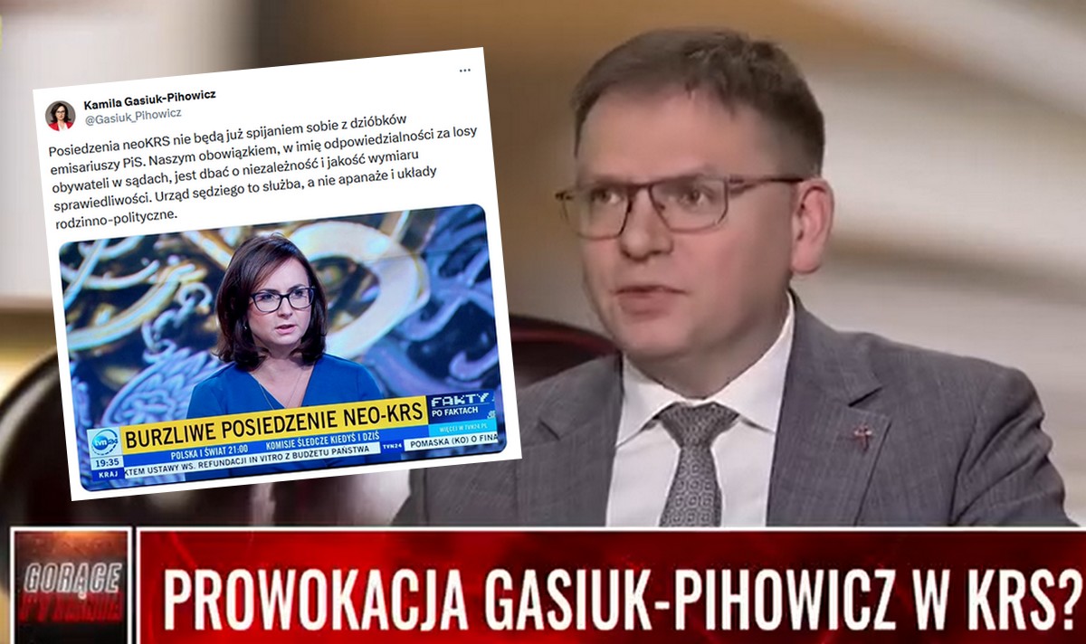 Awantura na posiedzeniu KRS, sędzia dostał piany i zaczął grozić posłance Gasiuk-Pihowicz