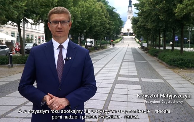 Prezydent Częstochowy prosi pielgrzymki, żeby nie pielgrzymowały, przynajmniej w 2020