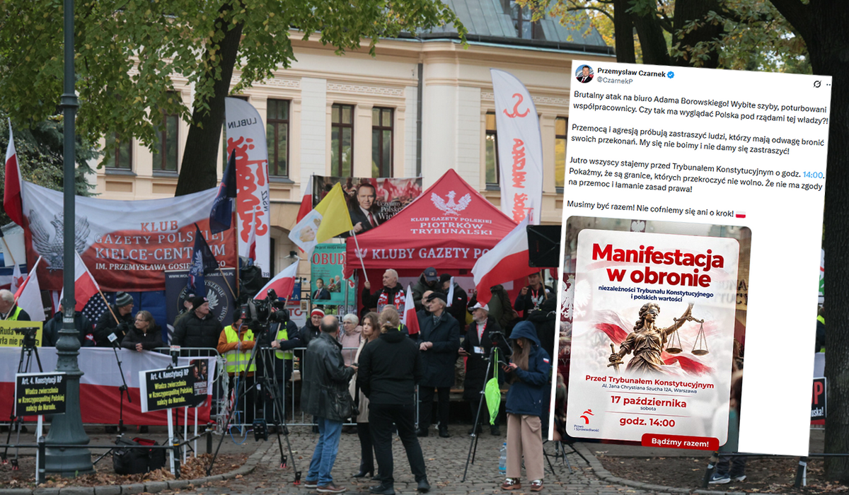 Przemysław Czarnek wzywa naród na barykady, jutro o 14:00 manifestacja pod Trybunałem Konsytucyjnym