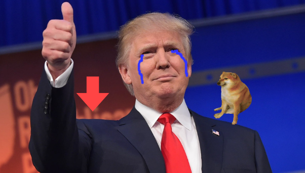 Donald Trump pomimo wysiłków, które miały "zmienić grę", osuwa się w zapomnienie