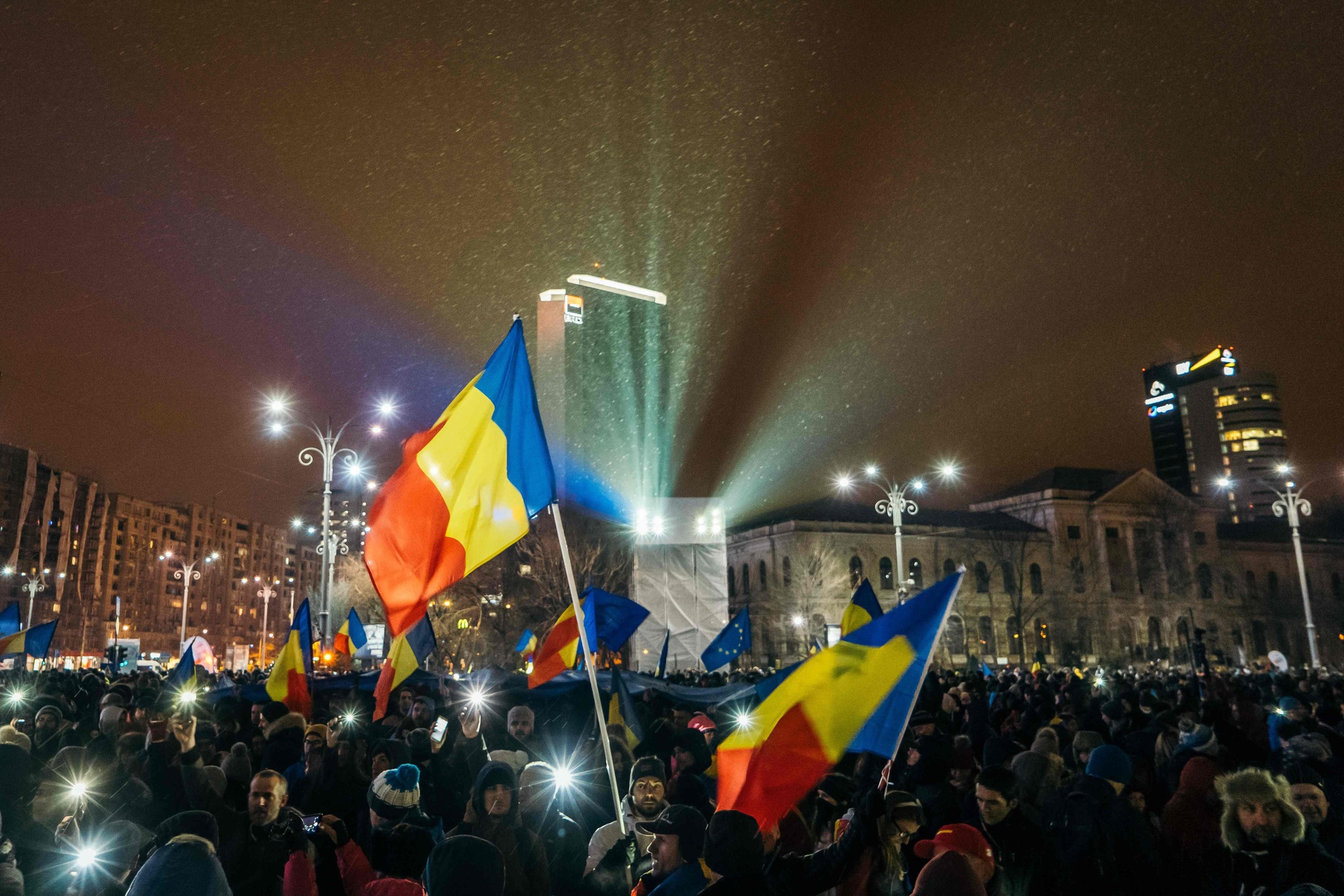 Protest sędziów i prokuratorów w Rumunii: "Nie poddawajcie się!"