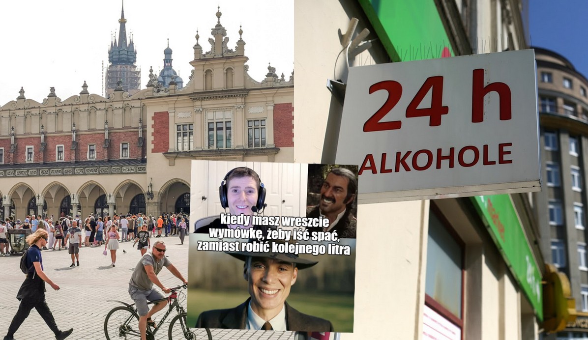 Kraków: nocna prohibicja nie zaszkodziła turystyce, za to ludzie robią znacznie mniej trzody po pijaku