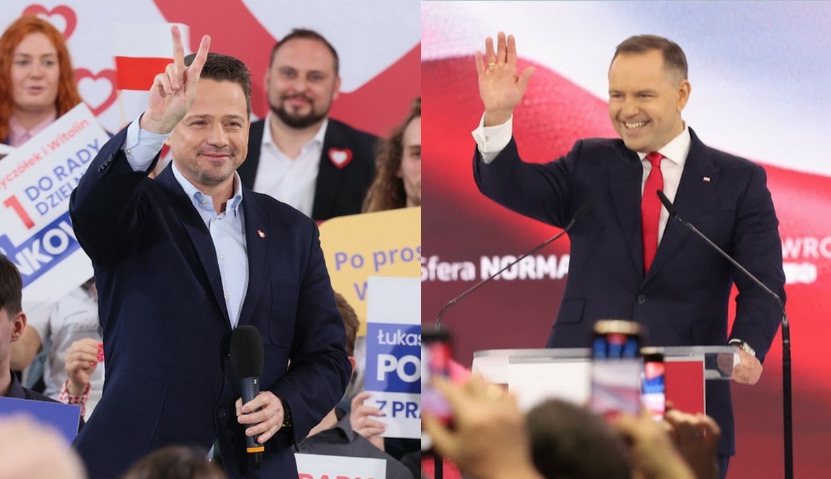 Sondaż: po piwku z Mentzenem Trzaskowski prześcignął Nawrockiego, ale tak leciutko