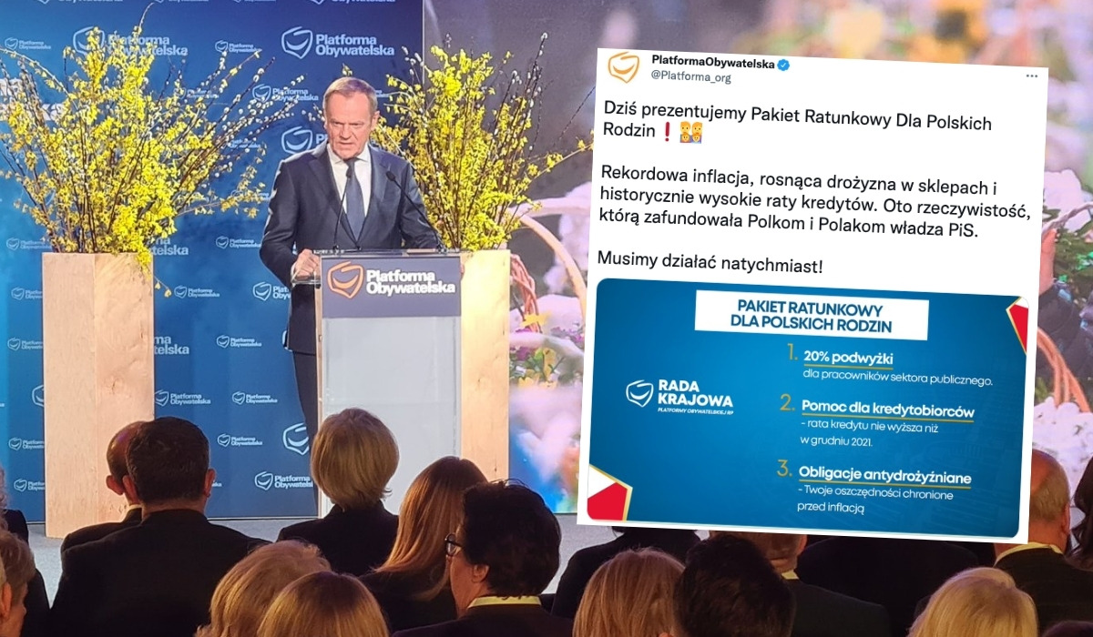 Na Radzie Krajowej PO jak na zebraniu partii Razem: postulaty 20% podwyżki dla budżetówki i wsparcia dla zadłużonych