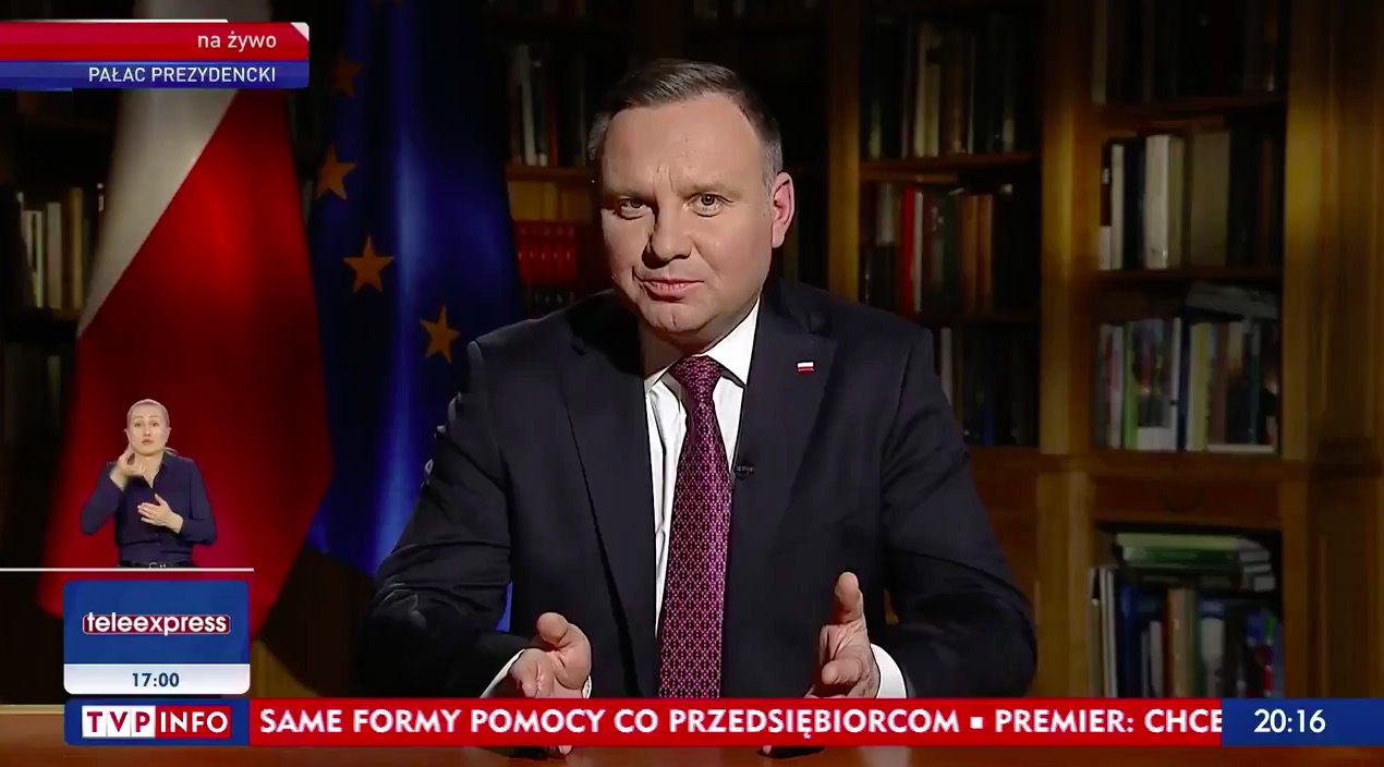 Duda: jeśli epidemia będzie szalała, termin wyborów może być nie do utrzymania