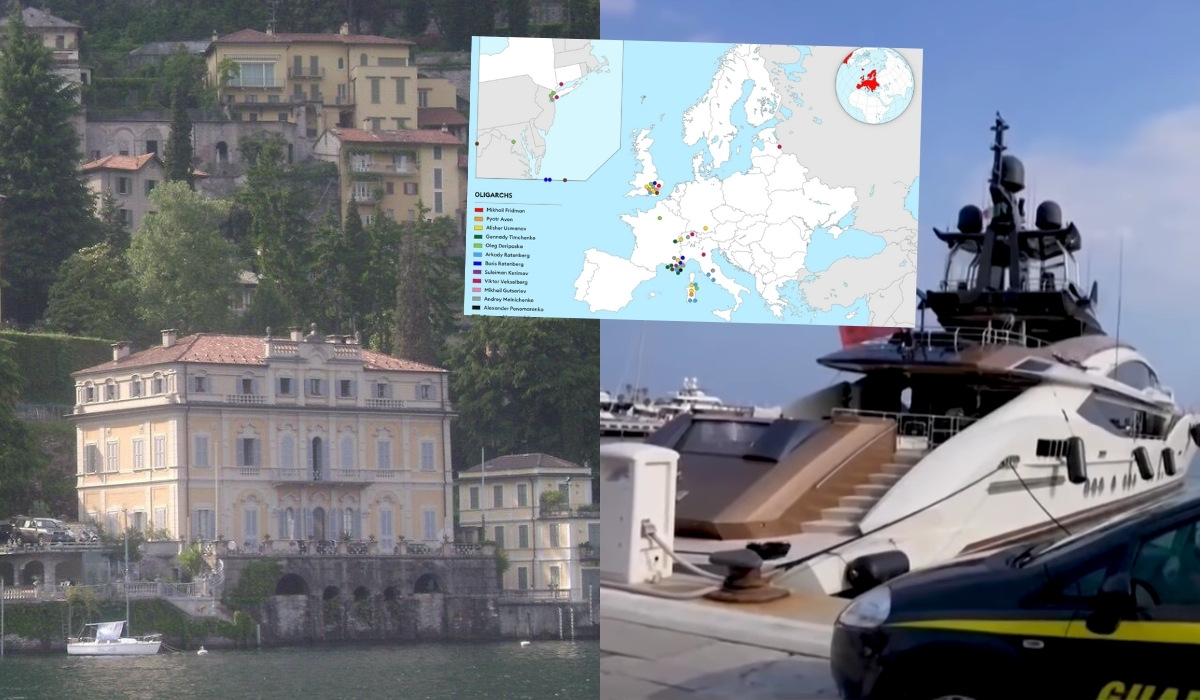 Włochy rozkręciły się w konfiskatach majątków oligarchów, ich łączna wartość przekroczyła miliard euro
